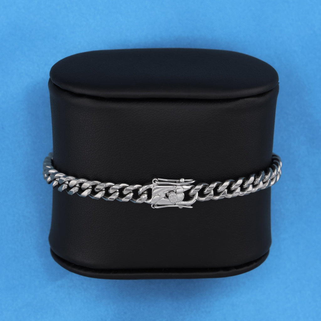 6mm Miami Cuban Bracelet - Premium 316L Stainless