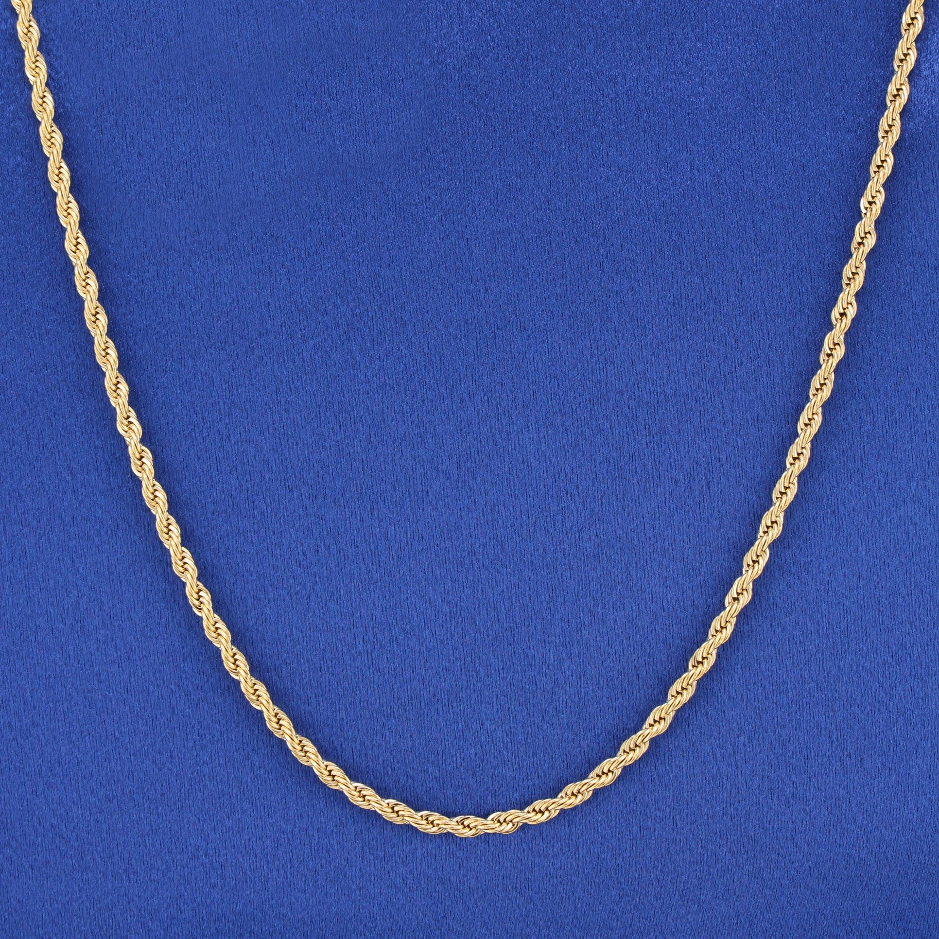 4mm Rope Chain - Gold