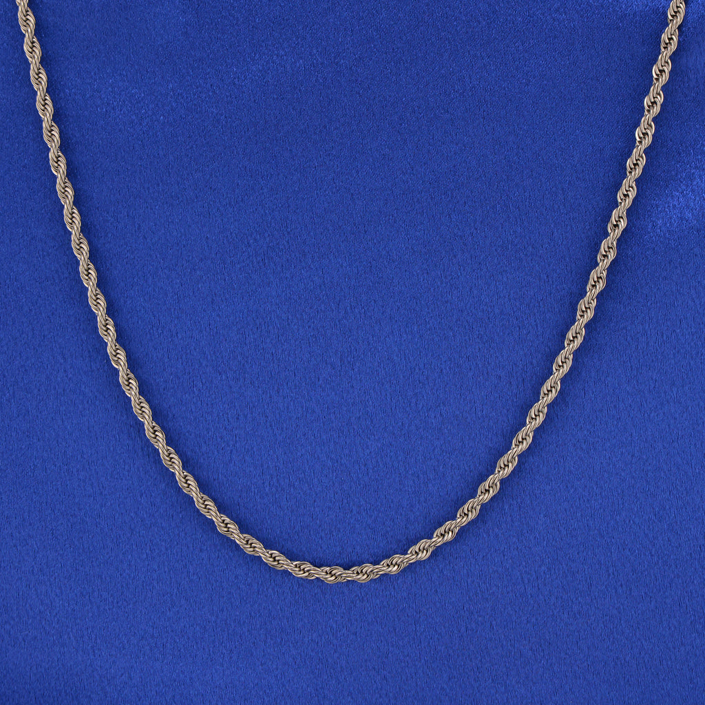 4mm Rope Chain - Premium 316L Stainless