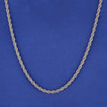 5mm Rope Necklace - Premium 316L Stainless