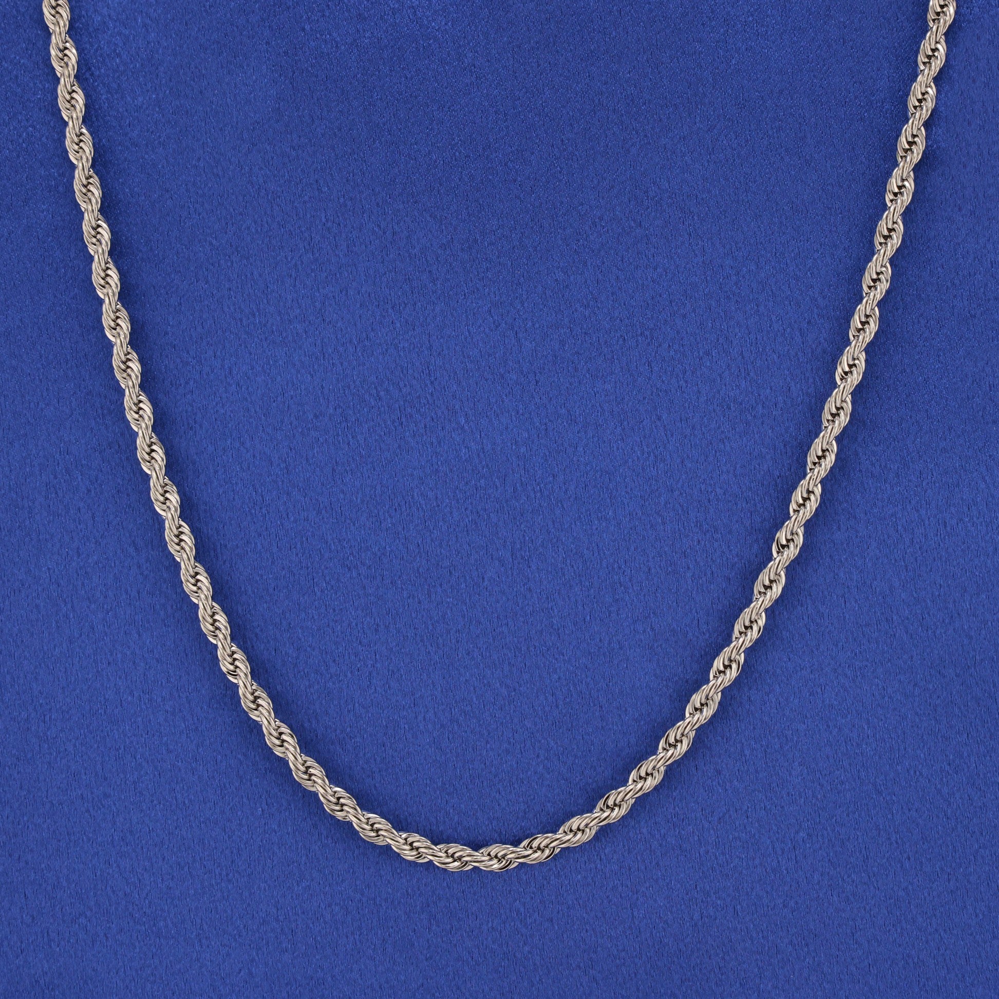 5mm Rope Necklace - Premium 316L Stainless