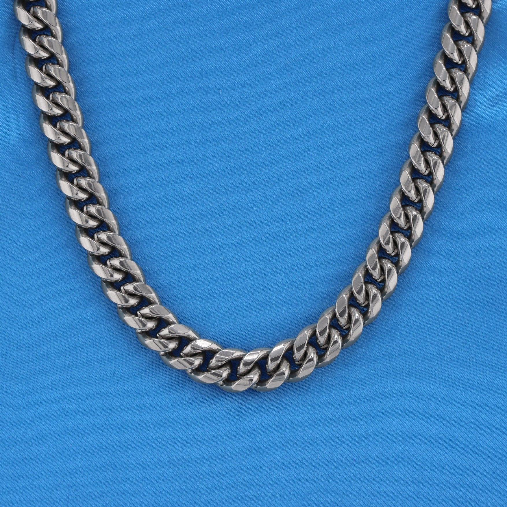 12mm Miami Cuban Chain - Premium 316L Stainless