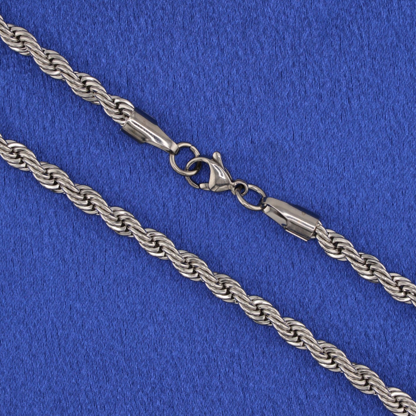 5mm Rope Necklace - Premium 316L Stainless