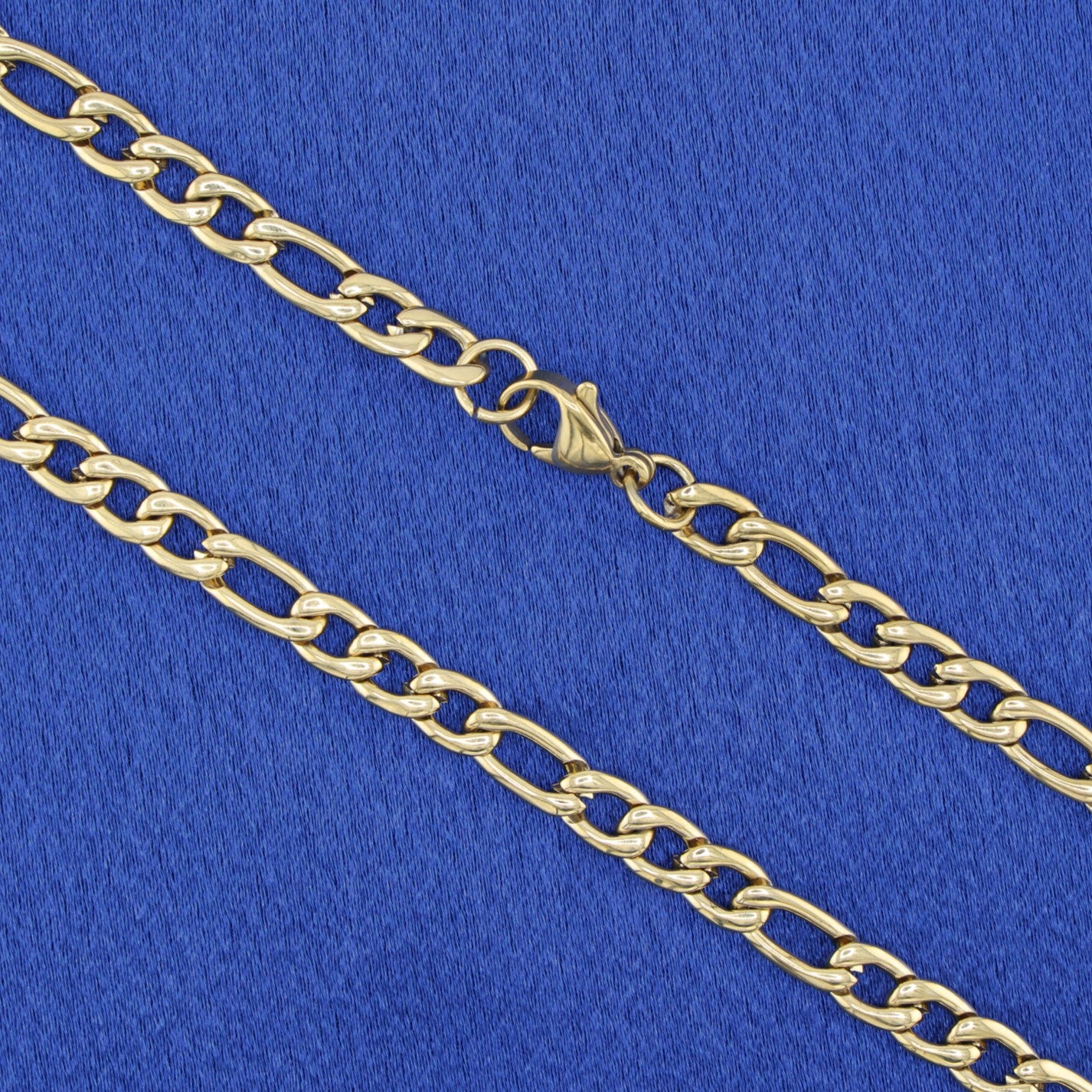 5mm Figaro Chain - Gold
