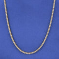 4mm Tennis Chain - Gold