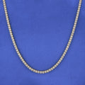 5mm Tennis Necklace - Gold