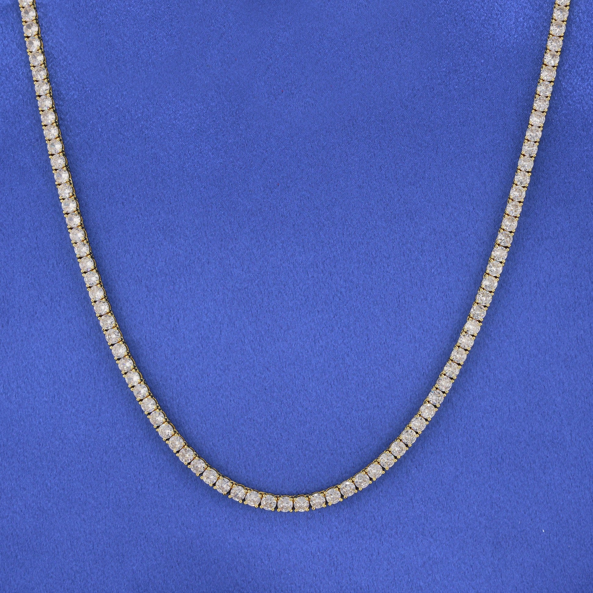 5mm Tennis Chain - Gold