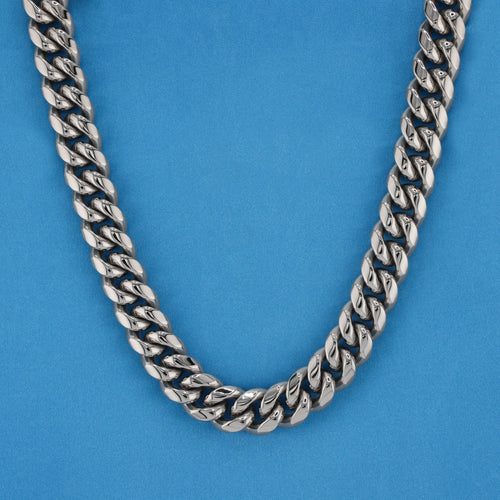 14mm Miami Cuban Chain - Premium 316L Stainless