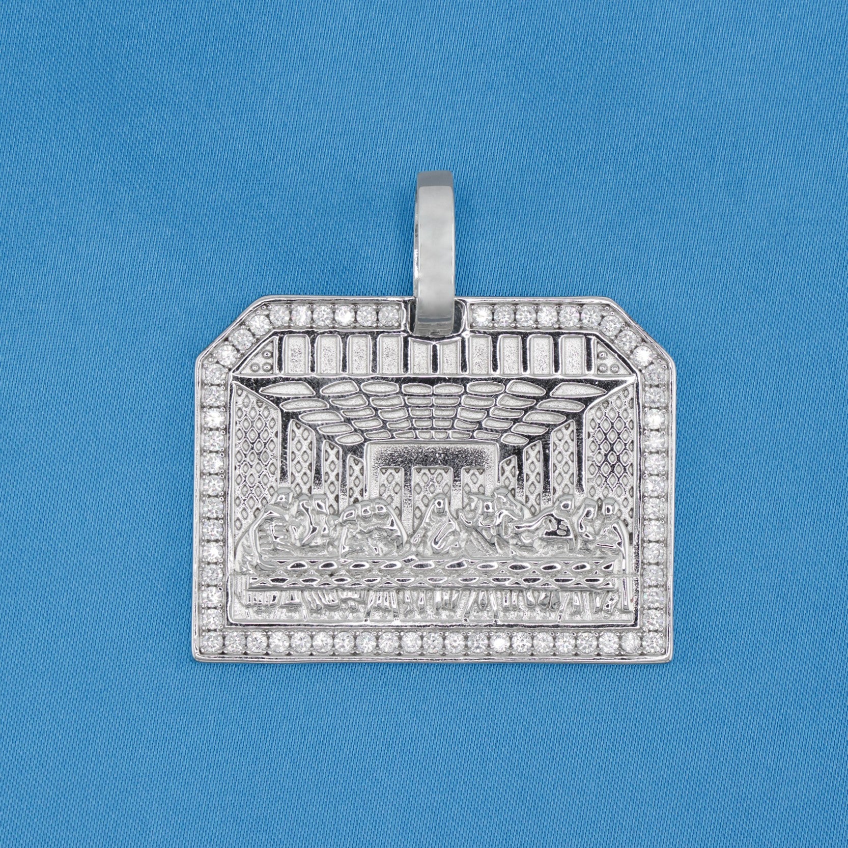 Big Last Supper Pendant - 925 Silver