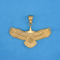 Flying Eagle Pendant - Gold