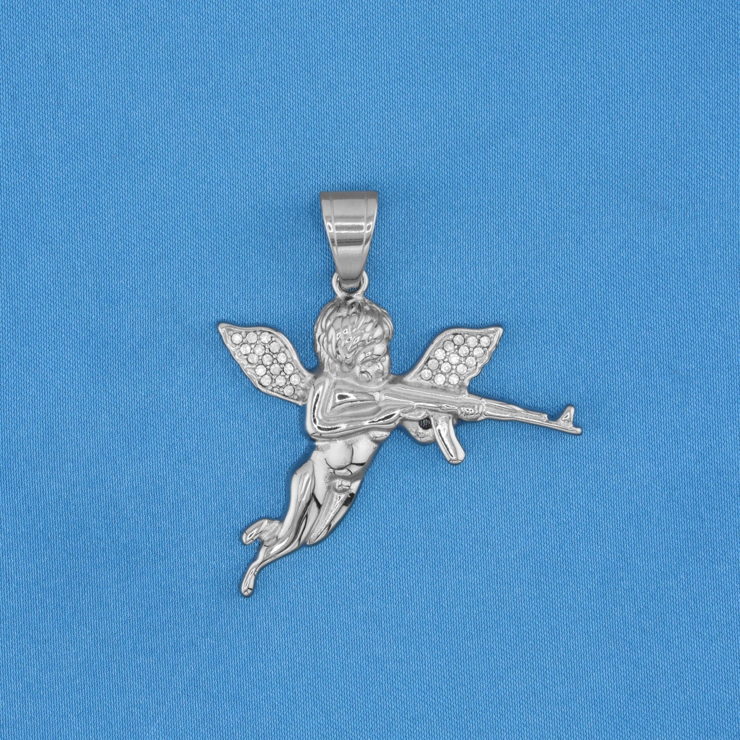 Archangel of Reprisal Pendant - Premium 316L Stainless