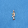 Micro Snake Necklace - Gold