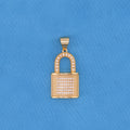 Icy Lock Necklace - Gold