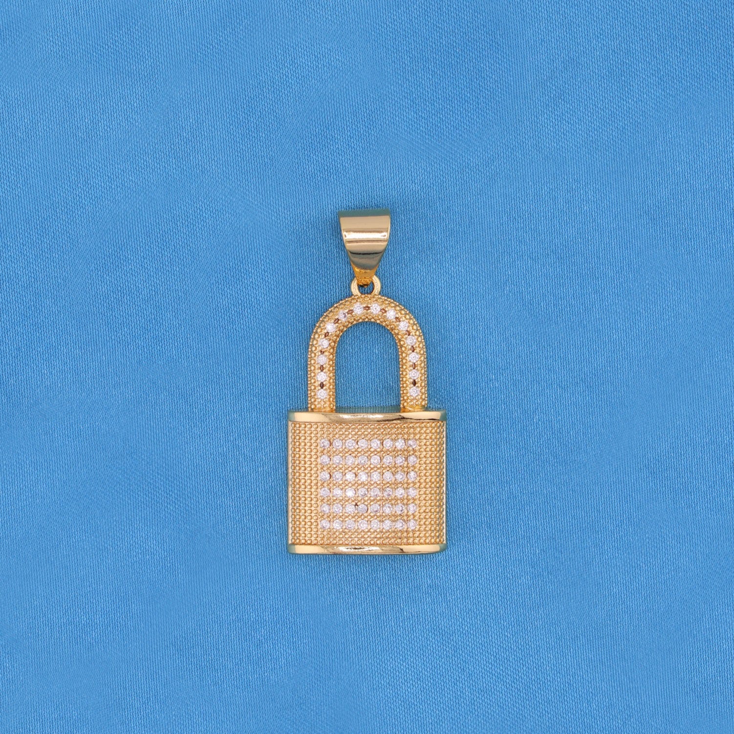 Icy Lock Necklace - Gold