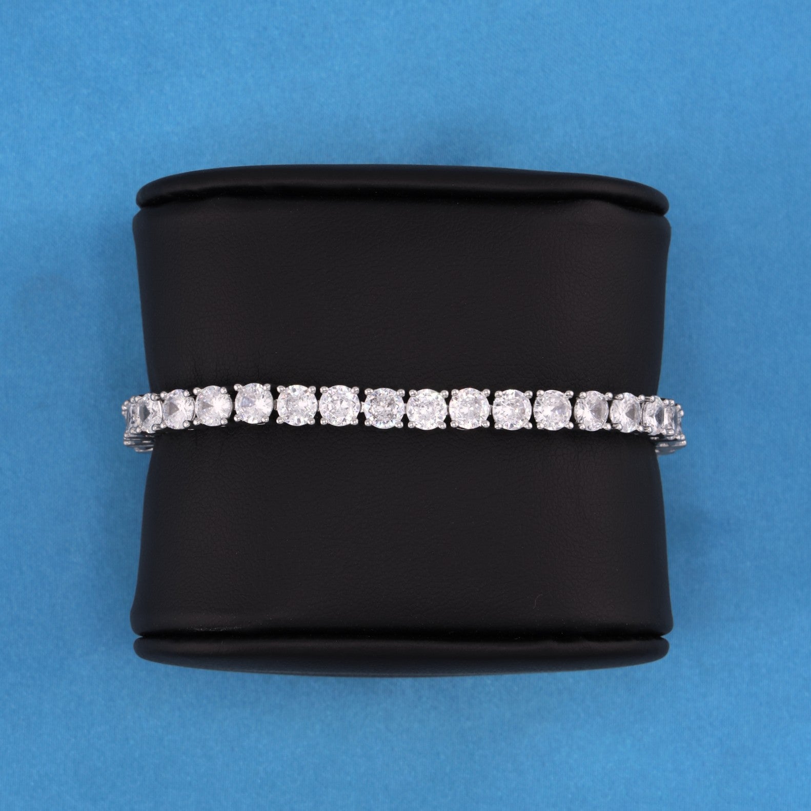 5mm Tennis Bracelet - White Gold