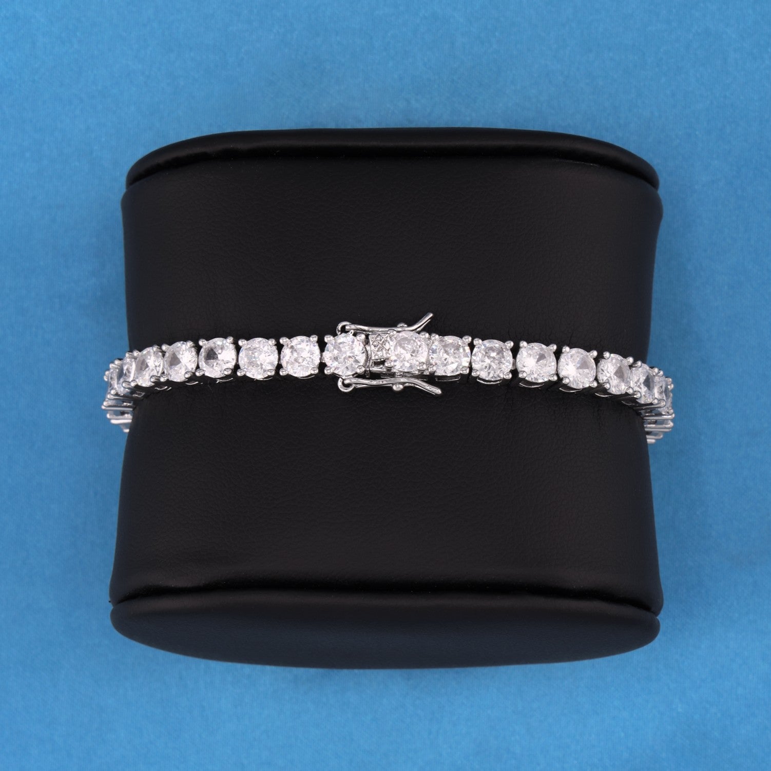 5mm Tennis Bracelet - White Gold