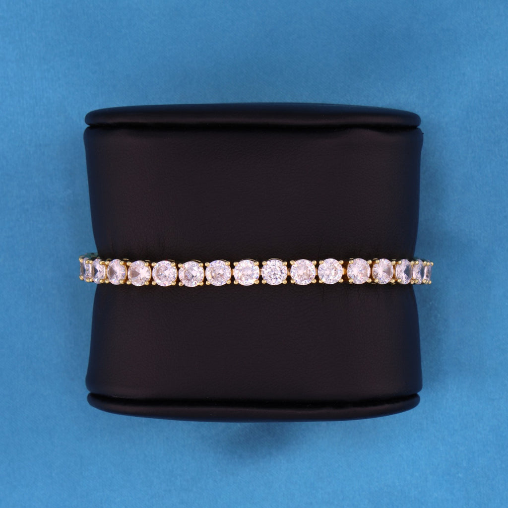 5mm Tennis Bracelet - Gold
