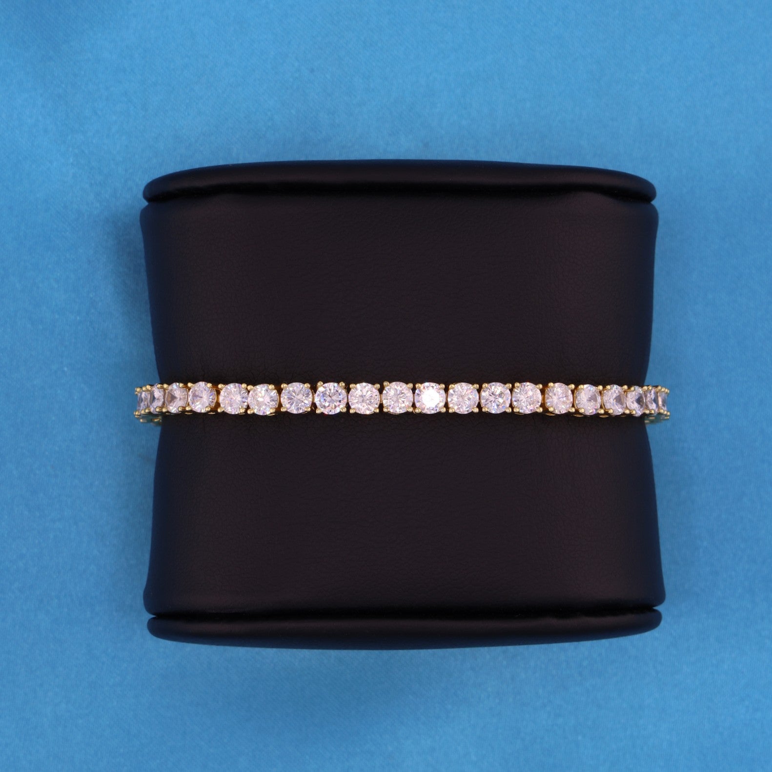 3mm Tennis Bracelet - Gold