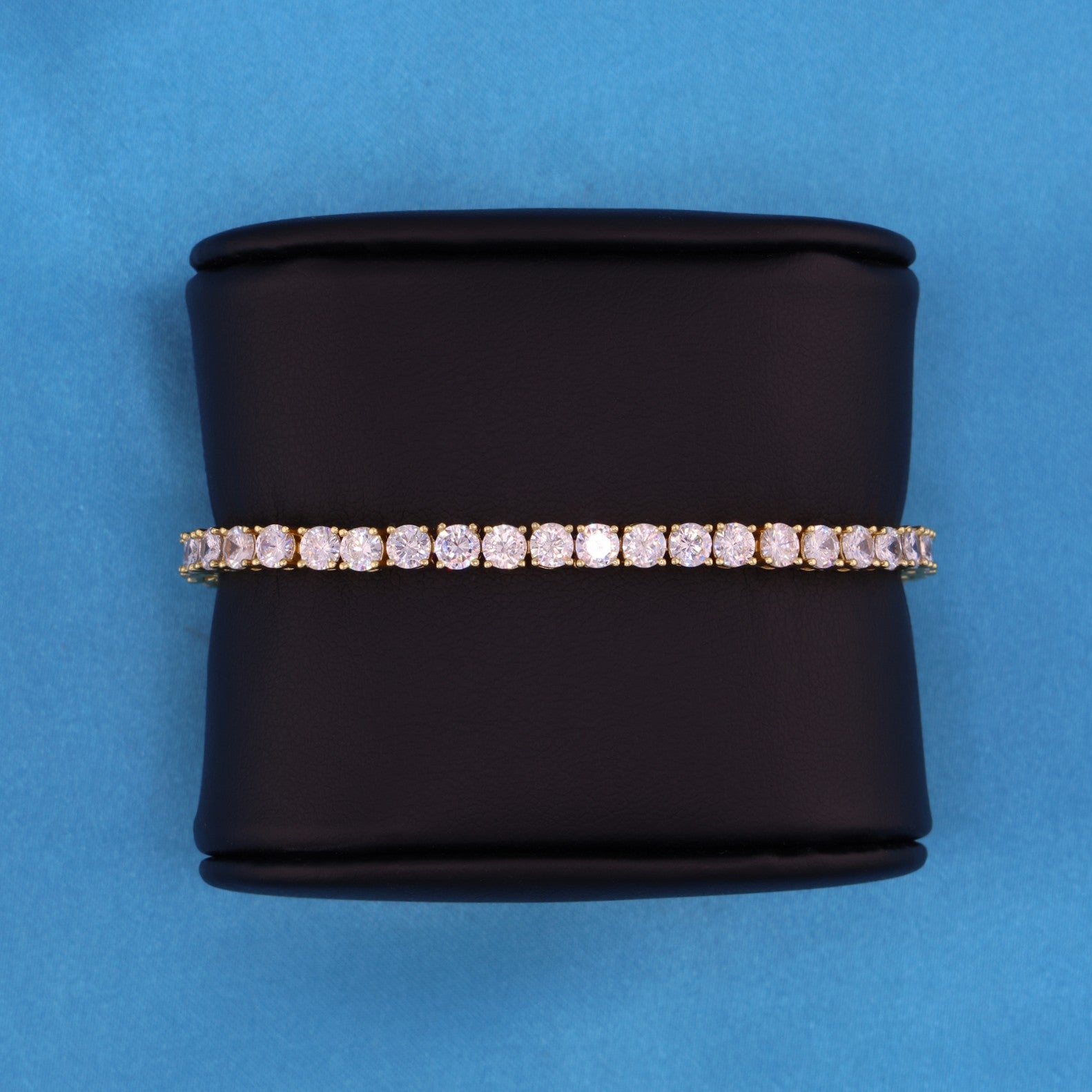 4mm Tennis Bracelet - Gold