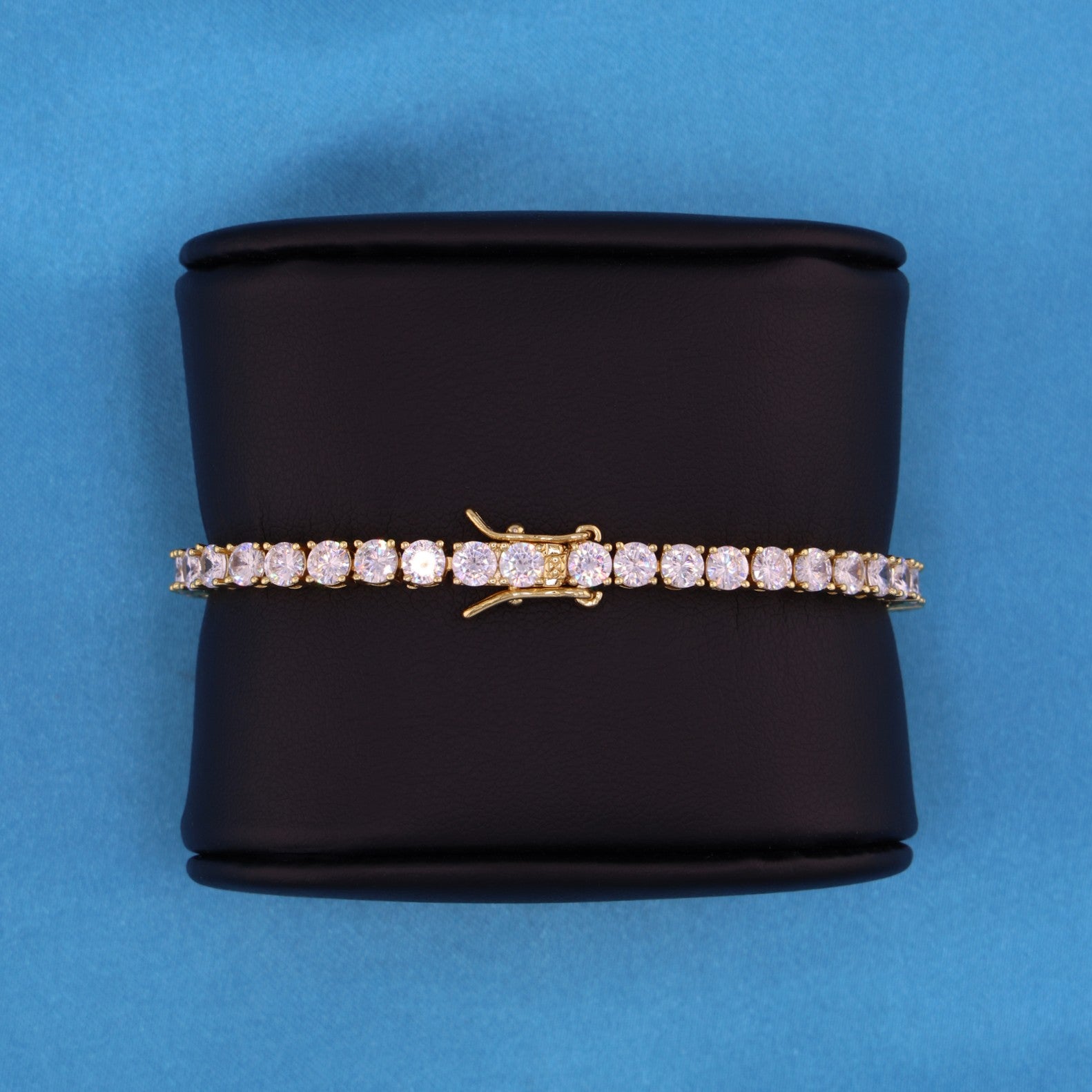 4mm Tennis Bracelet - Gold