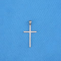 Small Iced Cross Pendant - 925 Silver
