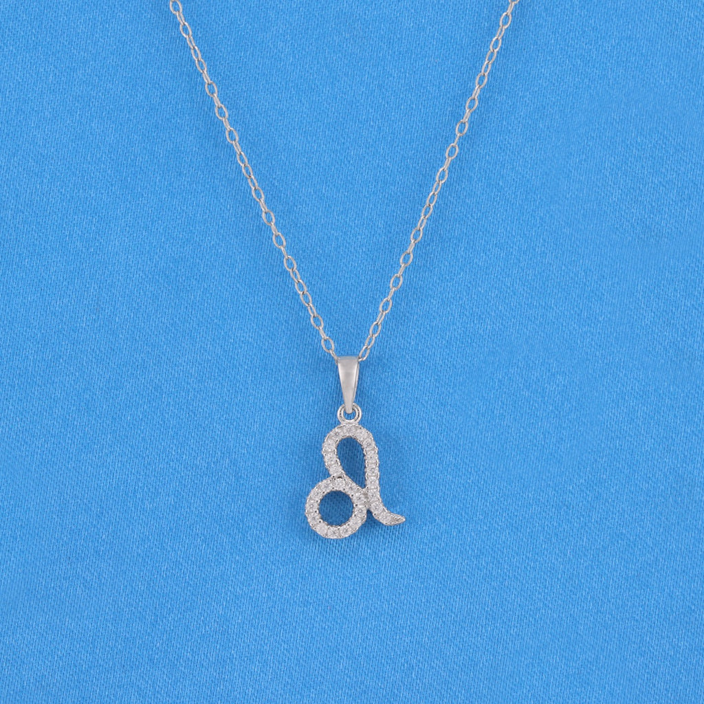 Zodiac Sign Leo Necklace - 925 Silver