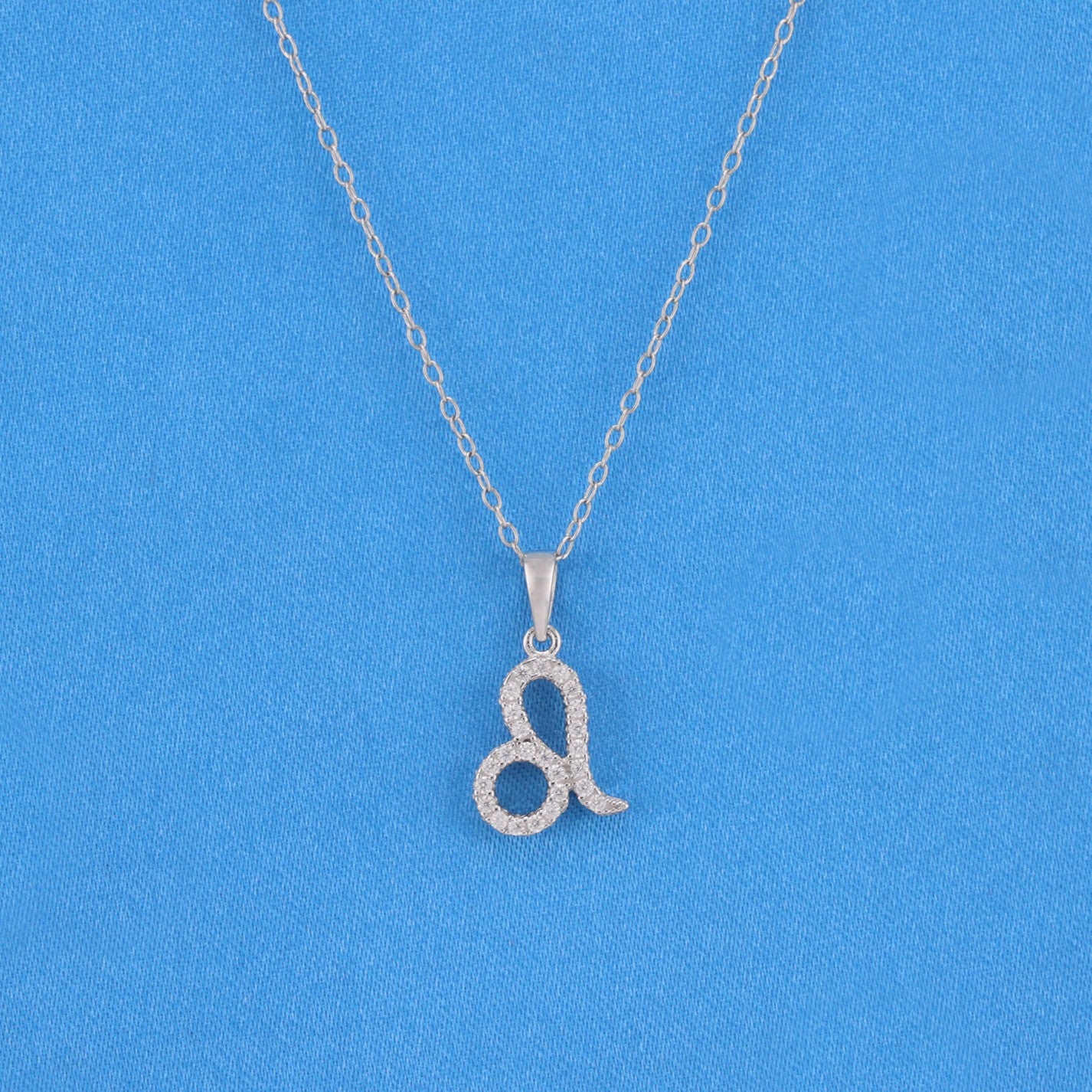 Zodiac Sign Leo Necklace - 925 Silver