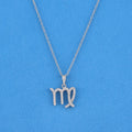 Zodiac Sign Virgo Necklace - 925 Silver