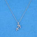Zodiac Sign Saggitarius Necklace - 925 Silver