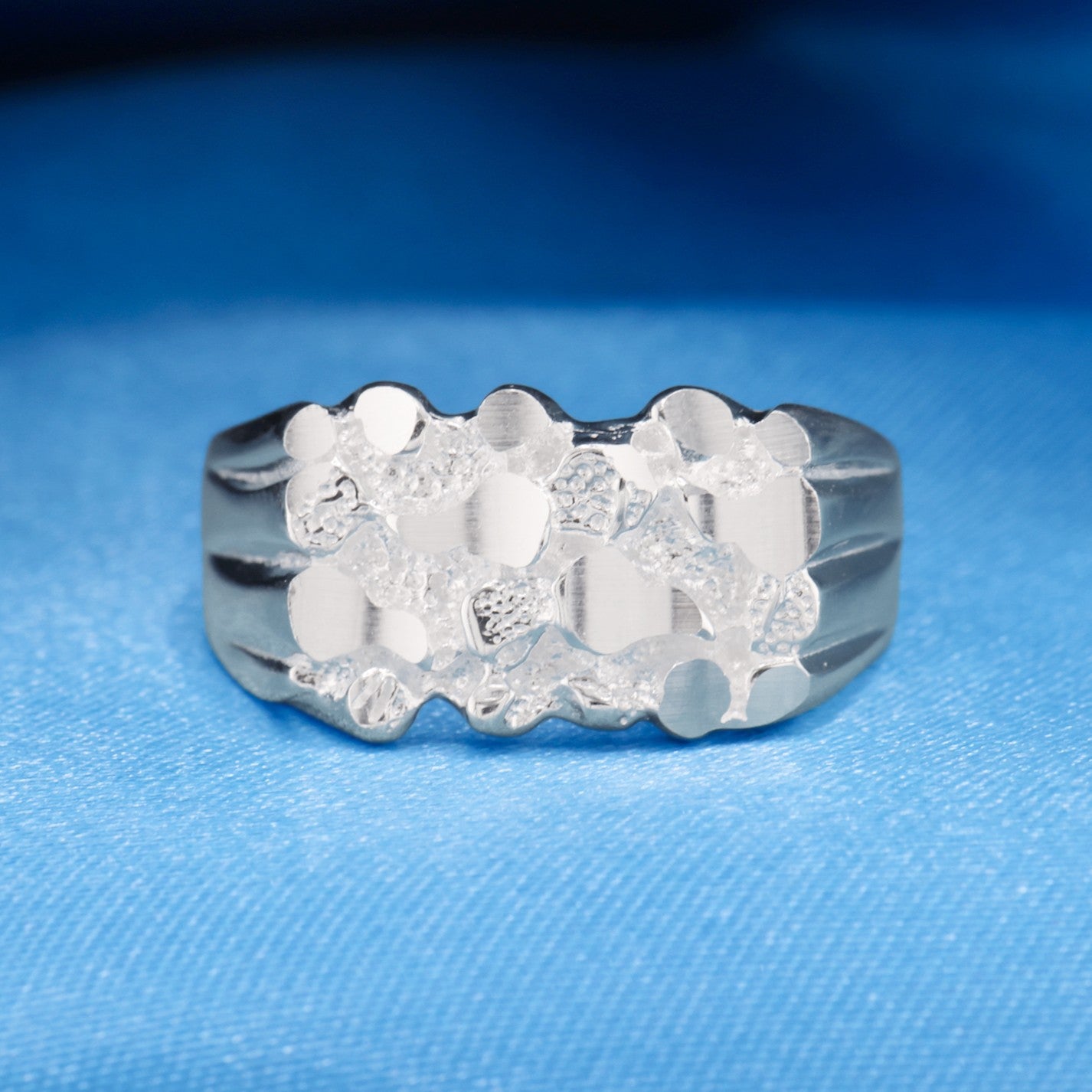 Nugget Ring - 925 Silver