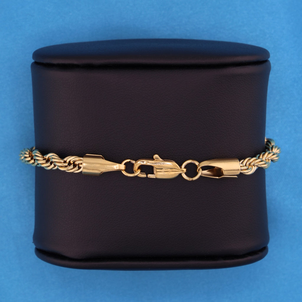 5mm Rope Bracelet - Gold