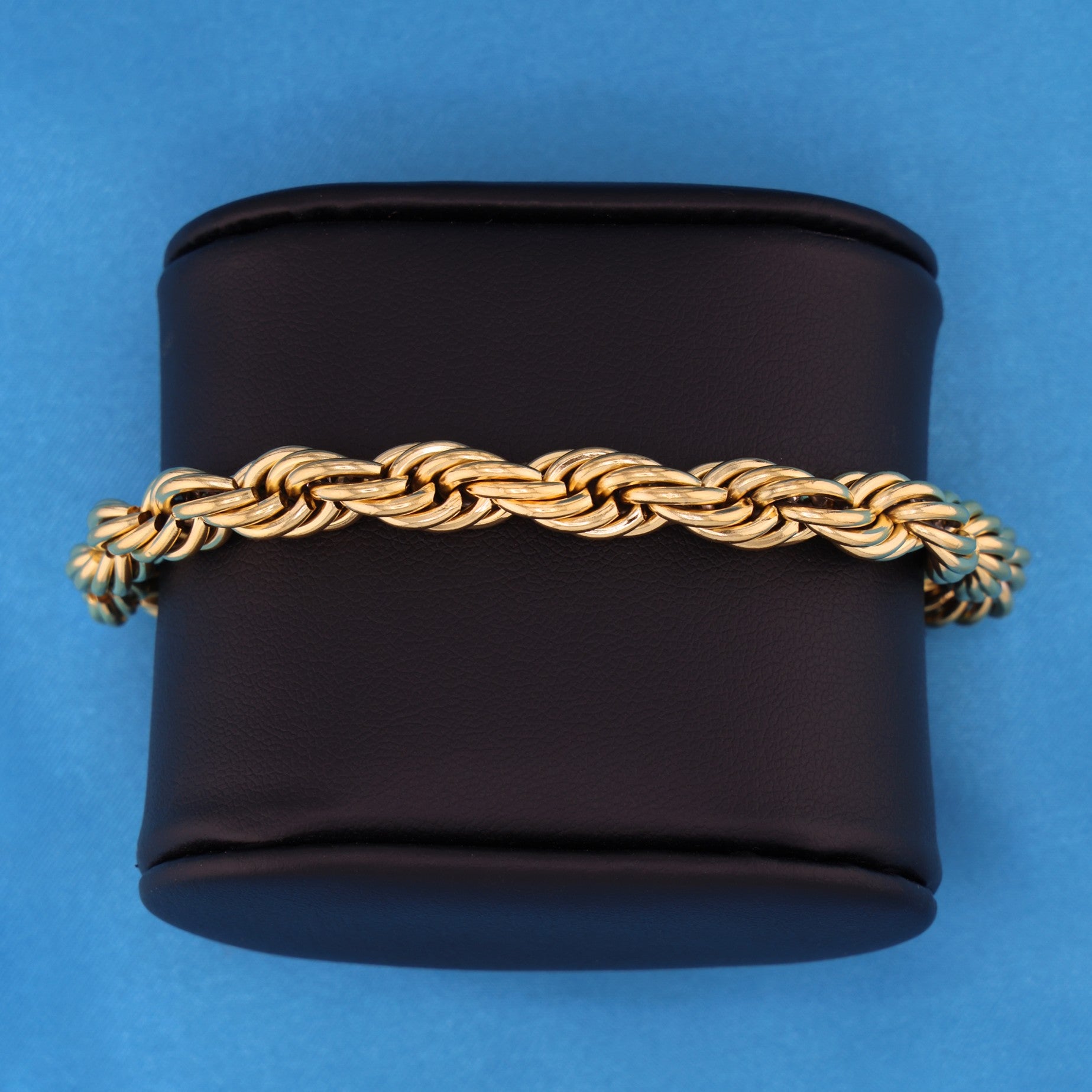 8mm Rope Bracelet - Gold