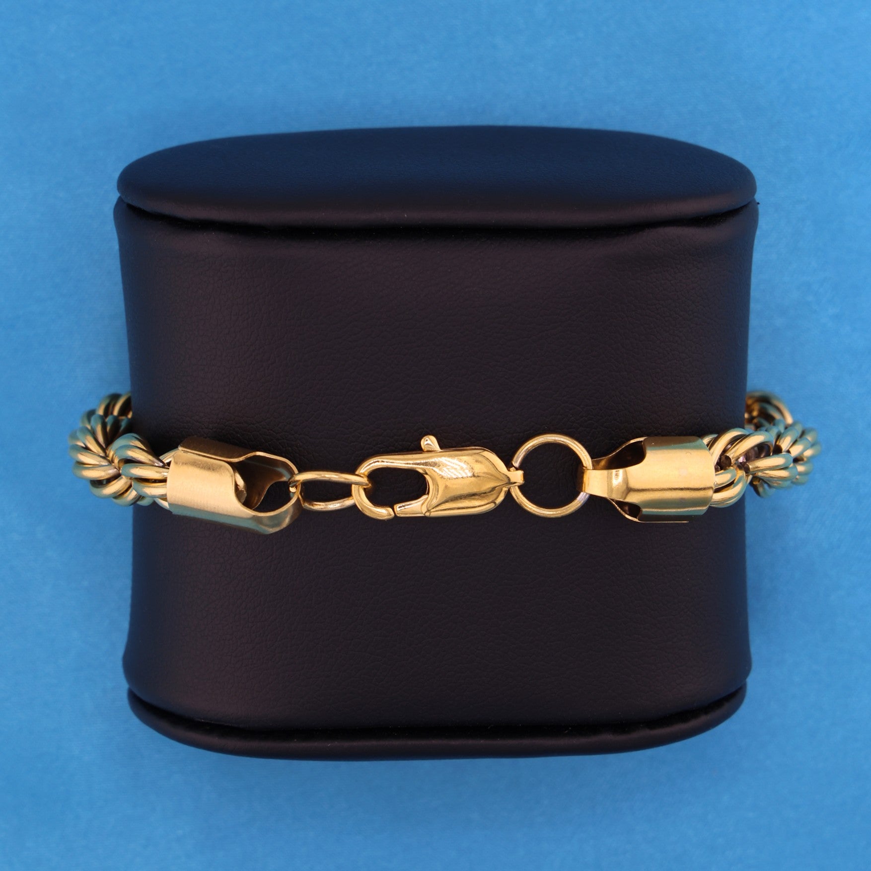 8mm Rope Bracelet - Gold