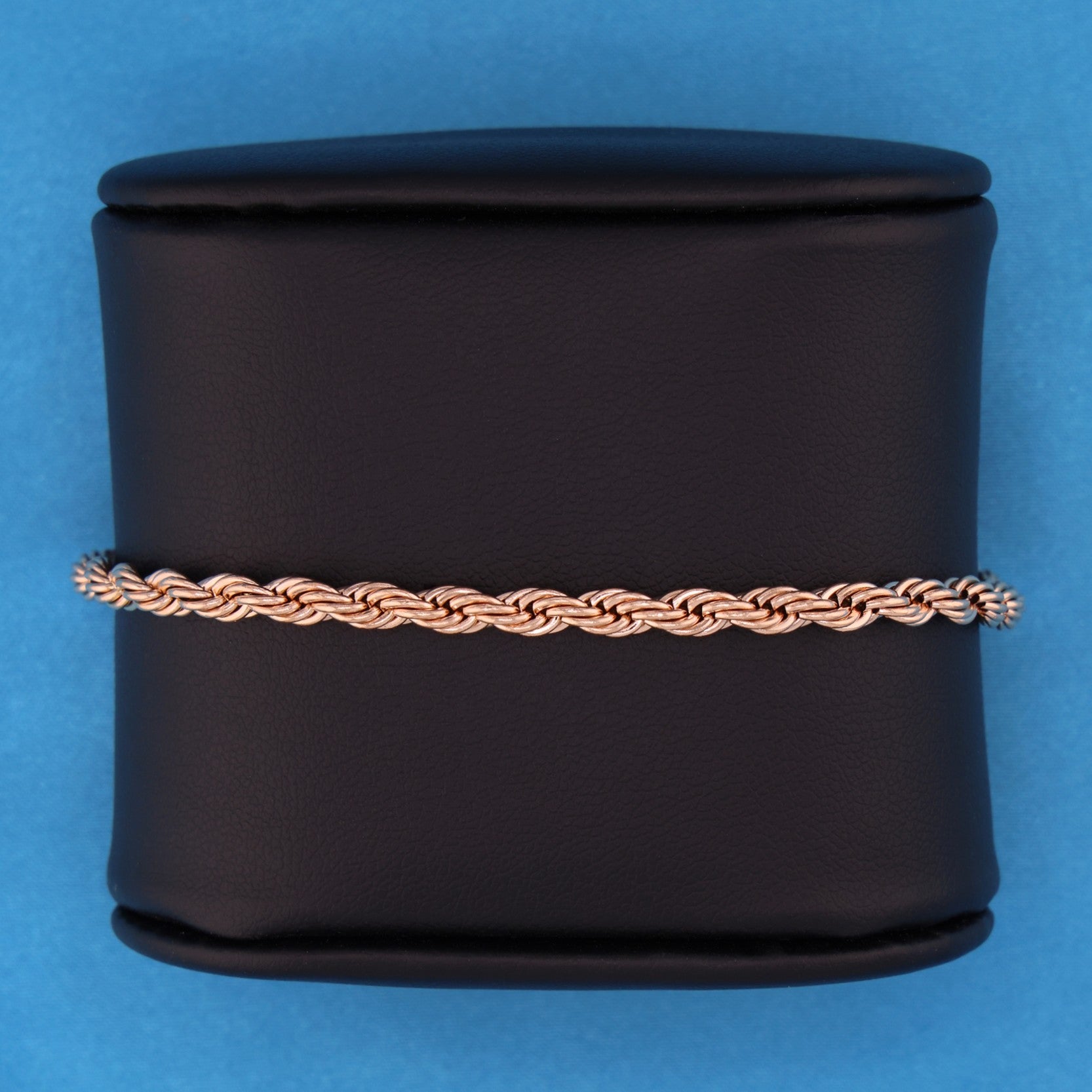 4mm Rope Bracelet - Rose Gold