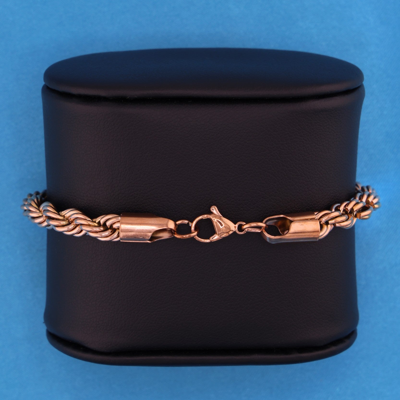 6mm Rope Bracelet  - Rose Gold