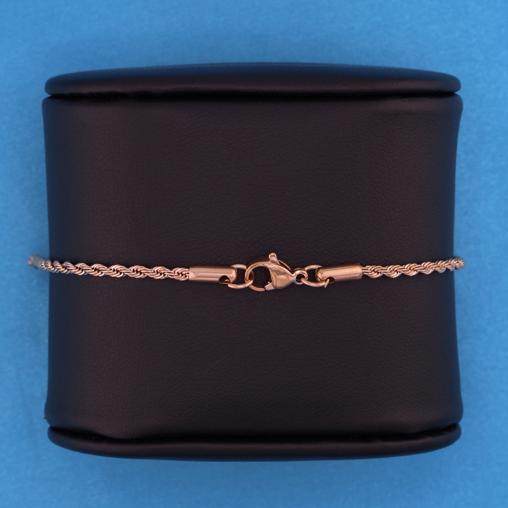 2mm Rope Bracelet - Rose Gold