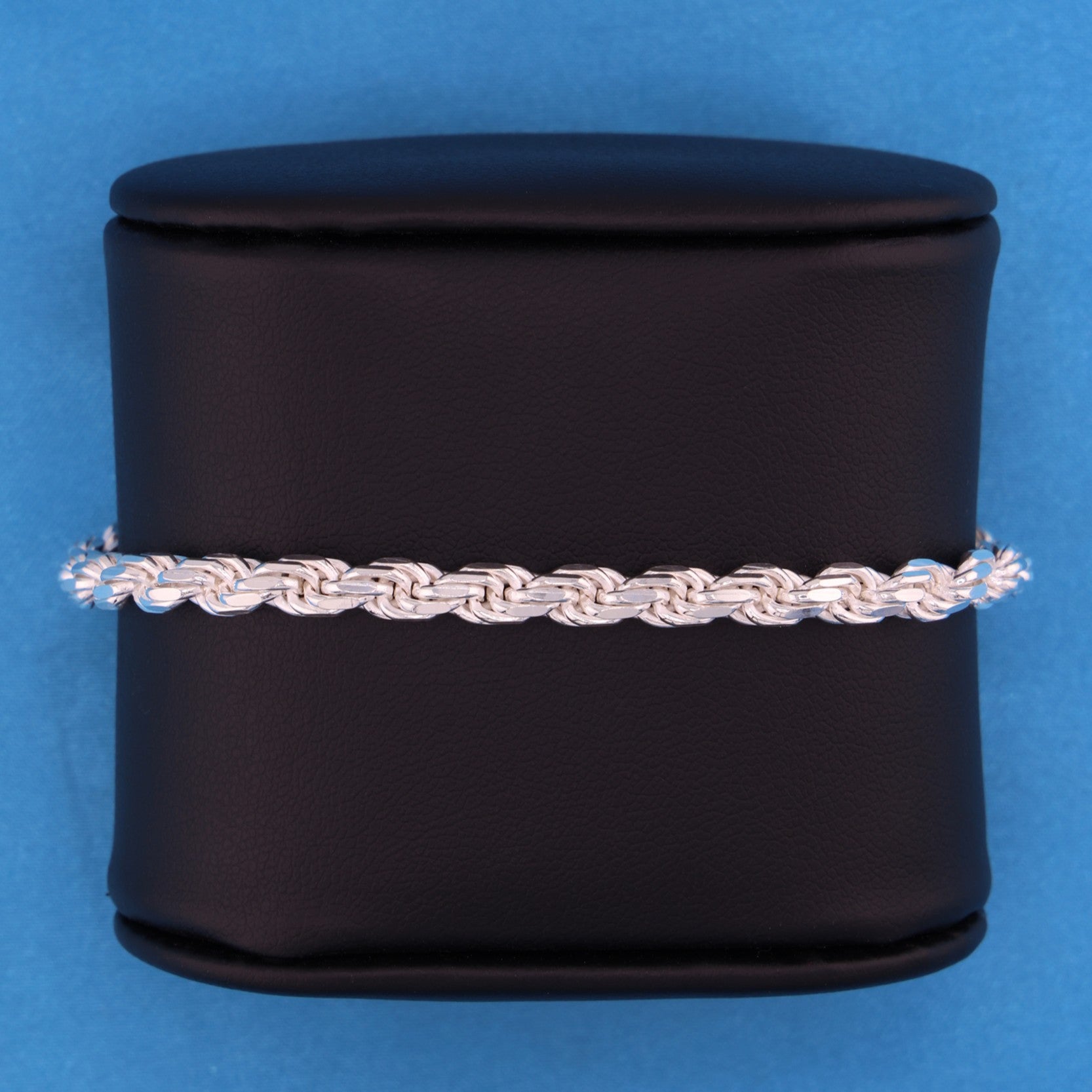 5mm Rope Bracelet - 925 Silver