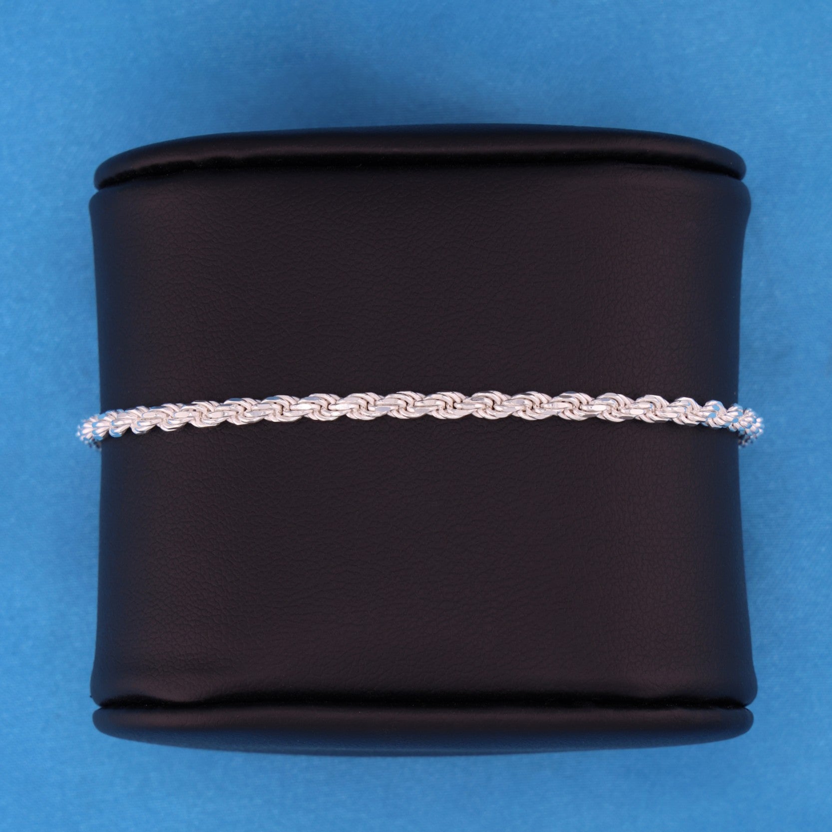 3mm Rope Bracelet - 925 Silver