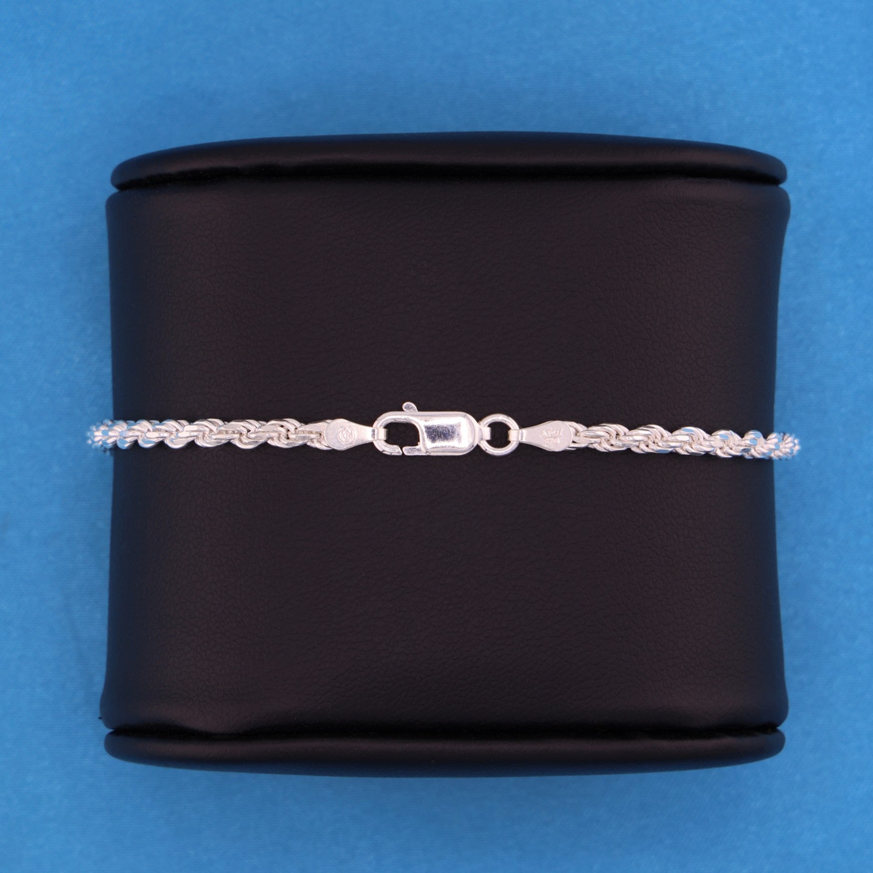 3mm Rope Bracelet - 925 Silver