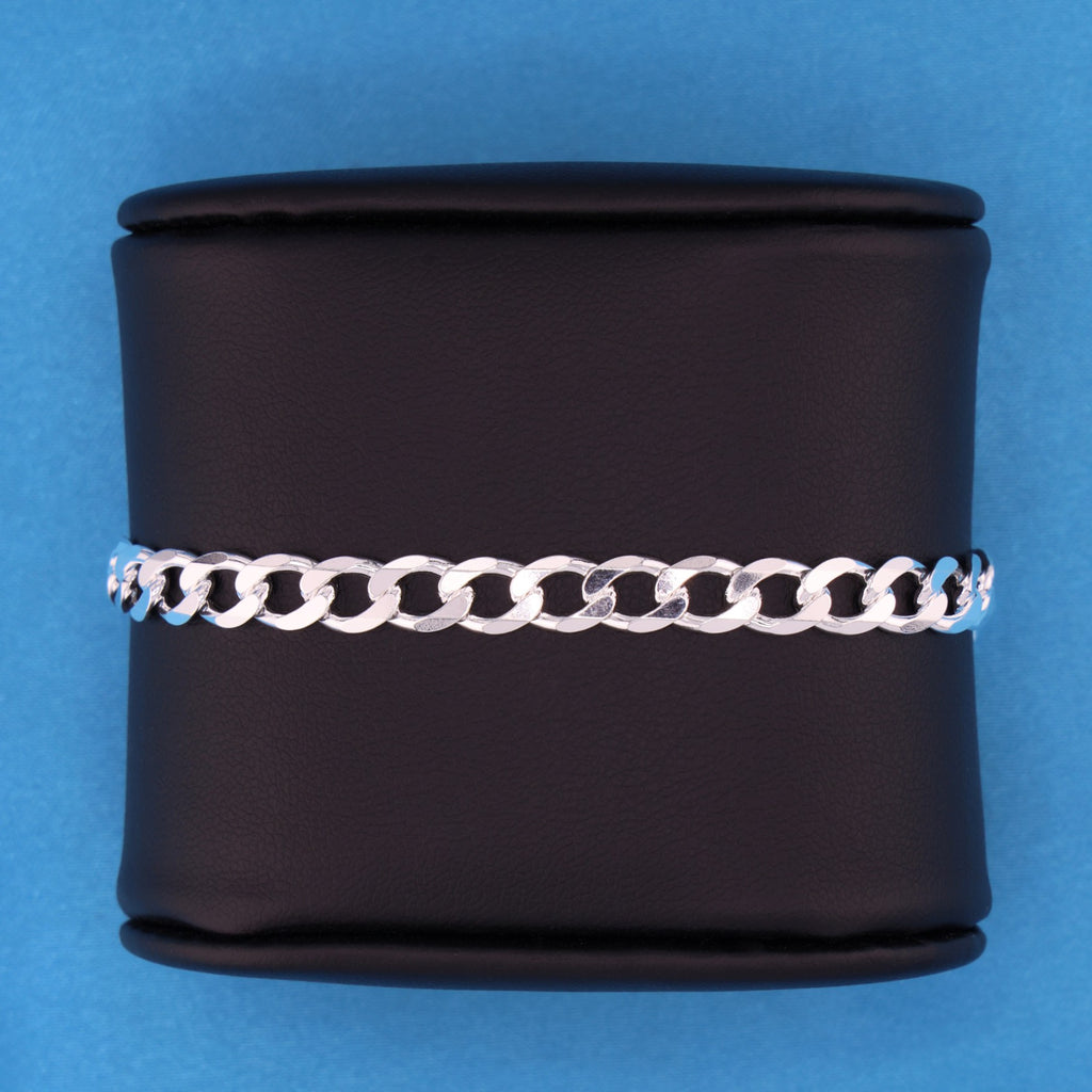 6mm Cuban Bracelet - 925 Silver