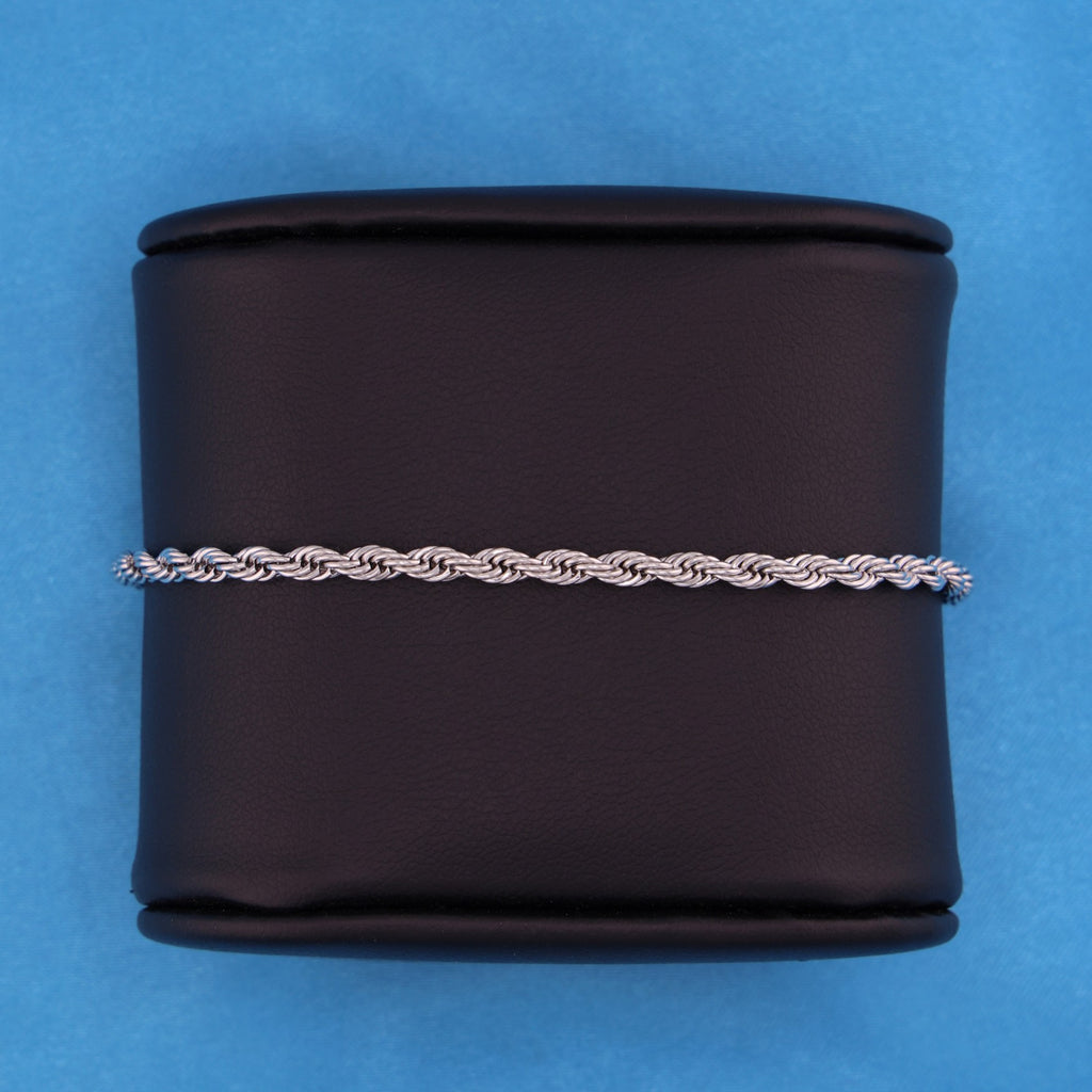 3mm Rope Bracelet - Premium 316L Stainless