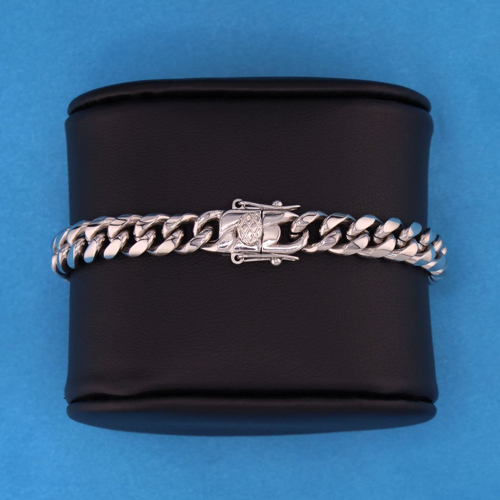 8mm Miami Cuban Bracelet - Premium 316L Stainless