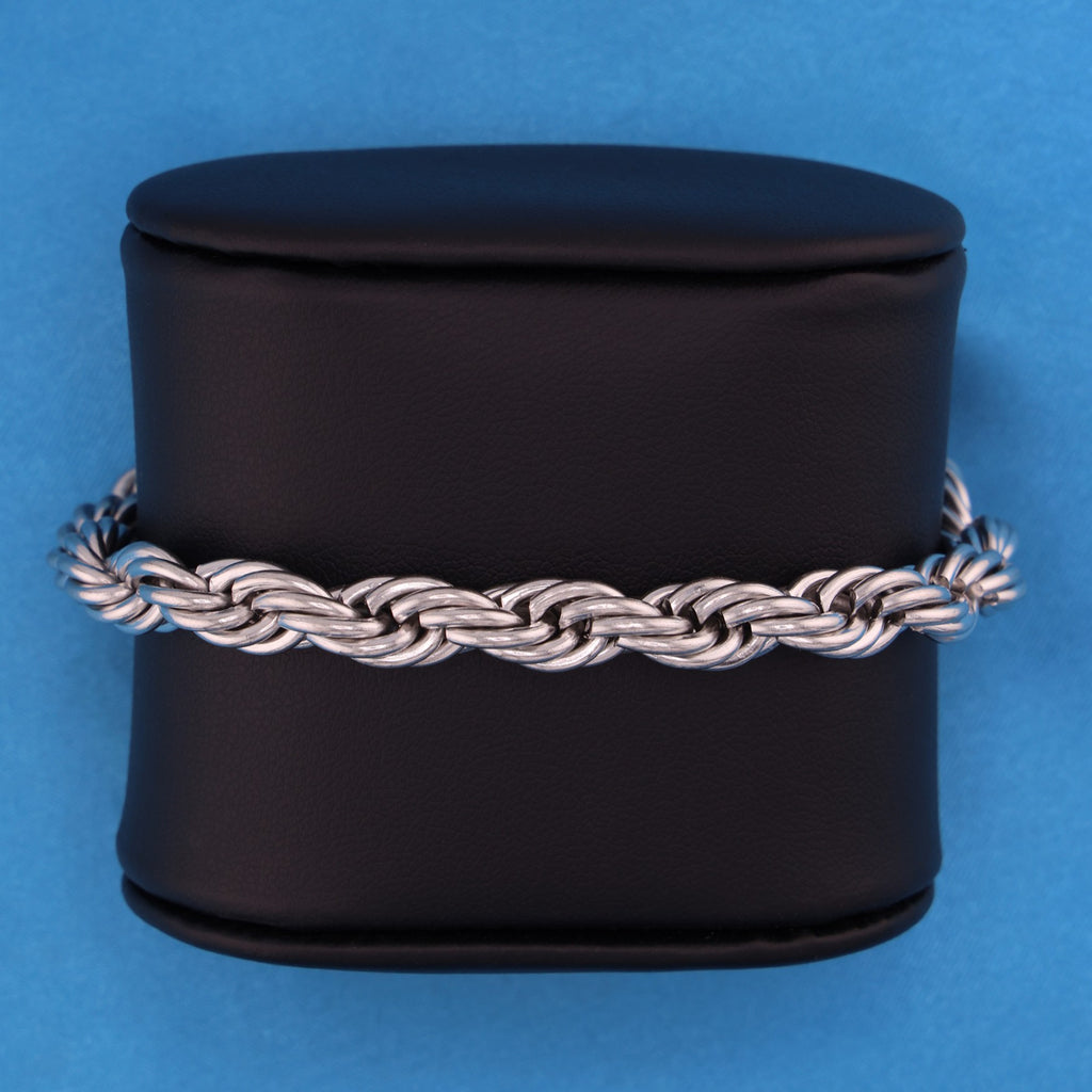 8mm Rope Bracelet - Premium 316L Stainless