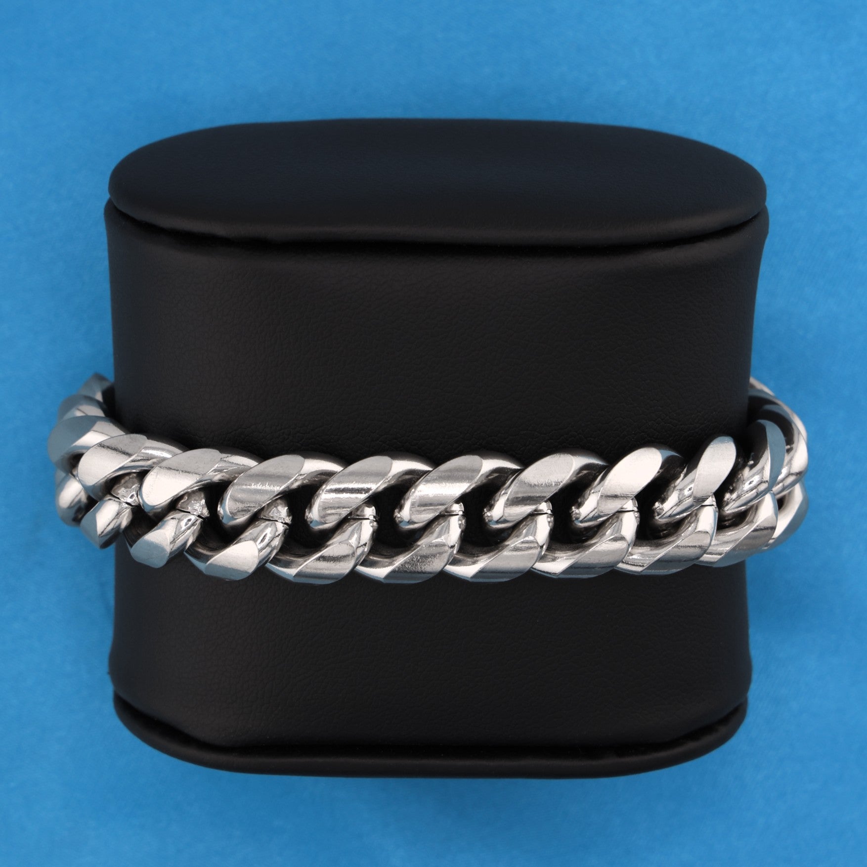 14mm Miami Cuban Bracelet - Premium 316L Stainless