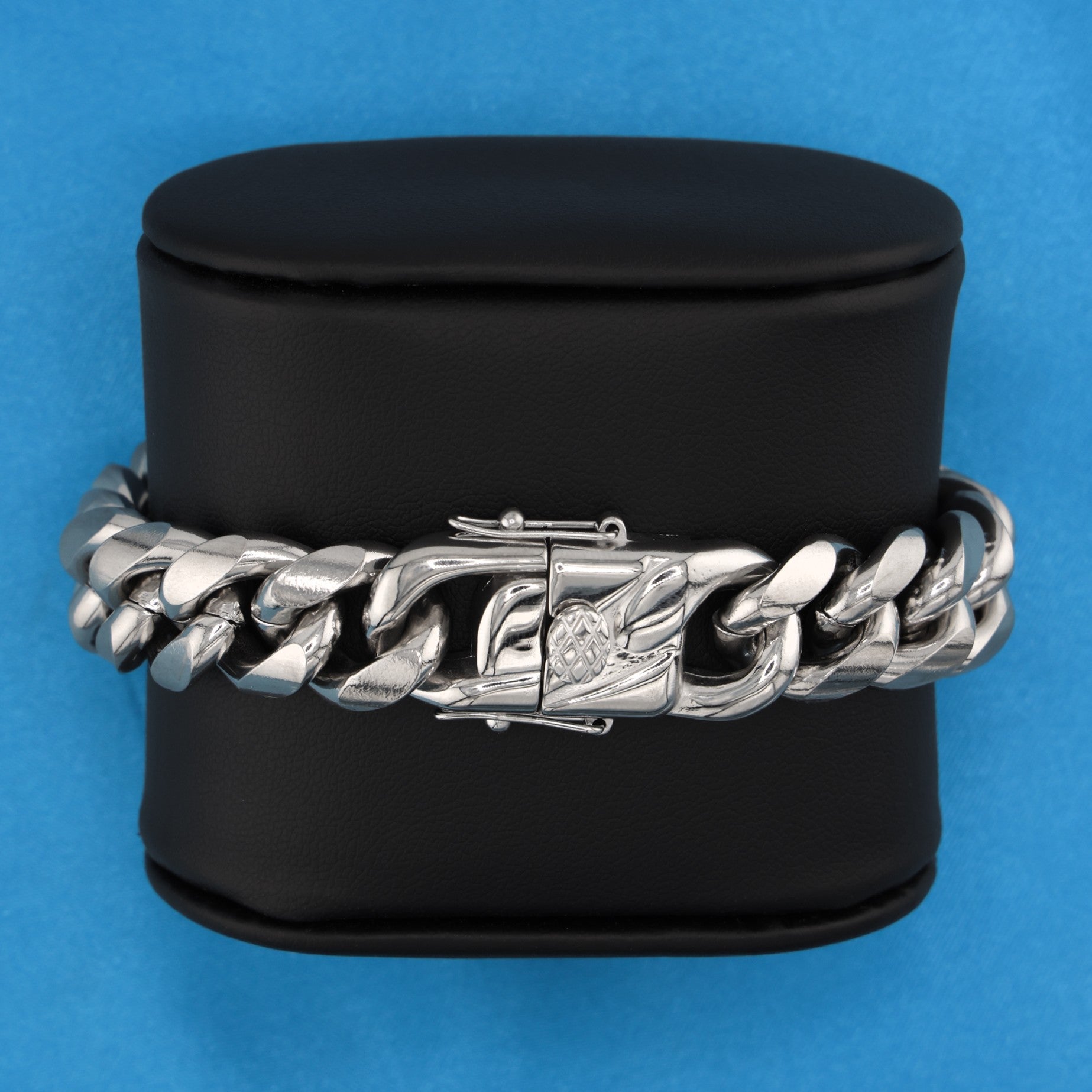 14mm Miami Cuban Bracelet - Premium 316L Stainless
