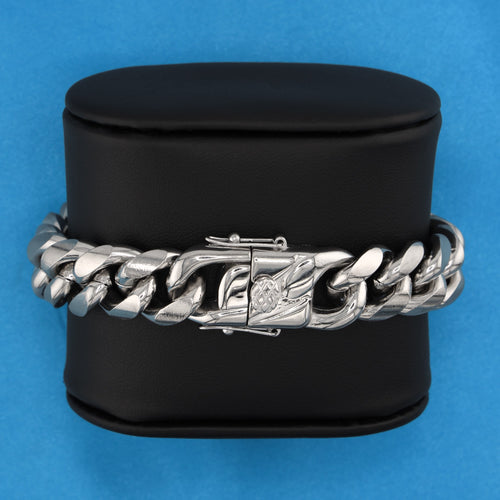 14mm Miami Cuban Bracelet - Premium 316L Stainless