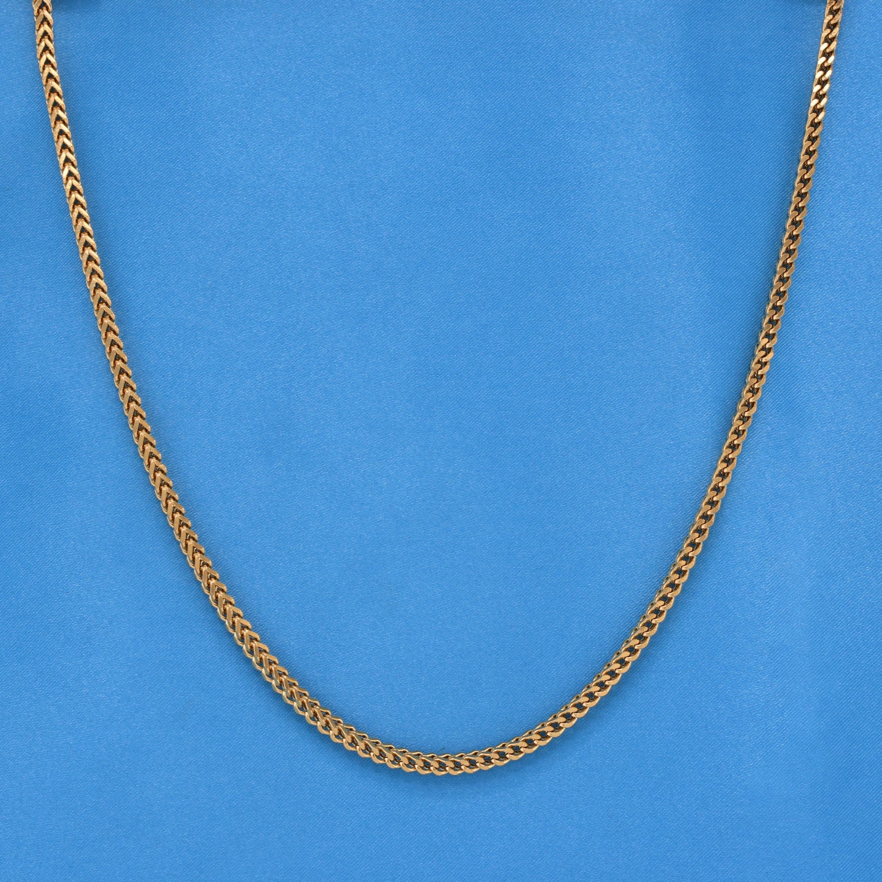 3mm Franco Chain - Gold