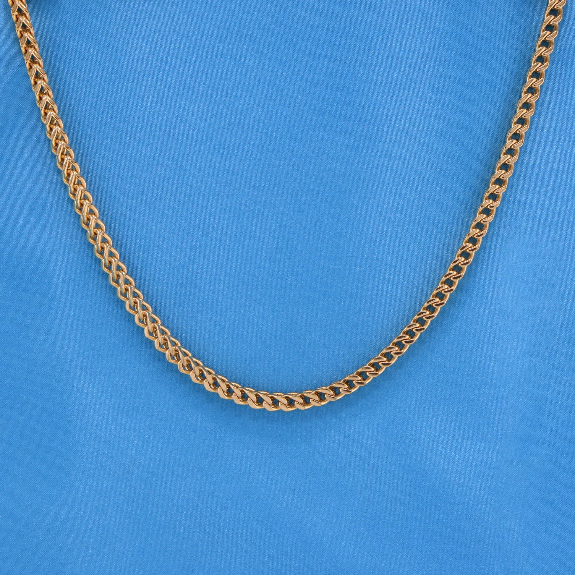 5mm Franco Chain - Gold