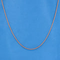 2mm Rope Necklace - Rose Gold
