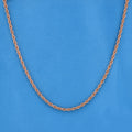 6mm Rope Chain - Rose Gold